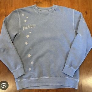 Blue Taylor Swift Folklore Sweater